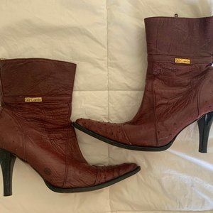 Vintage Camila Leather Booties